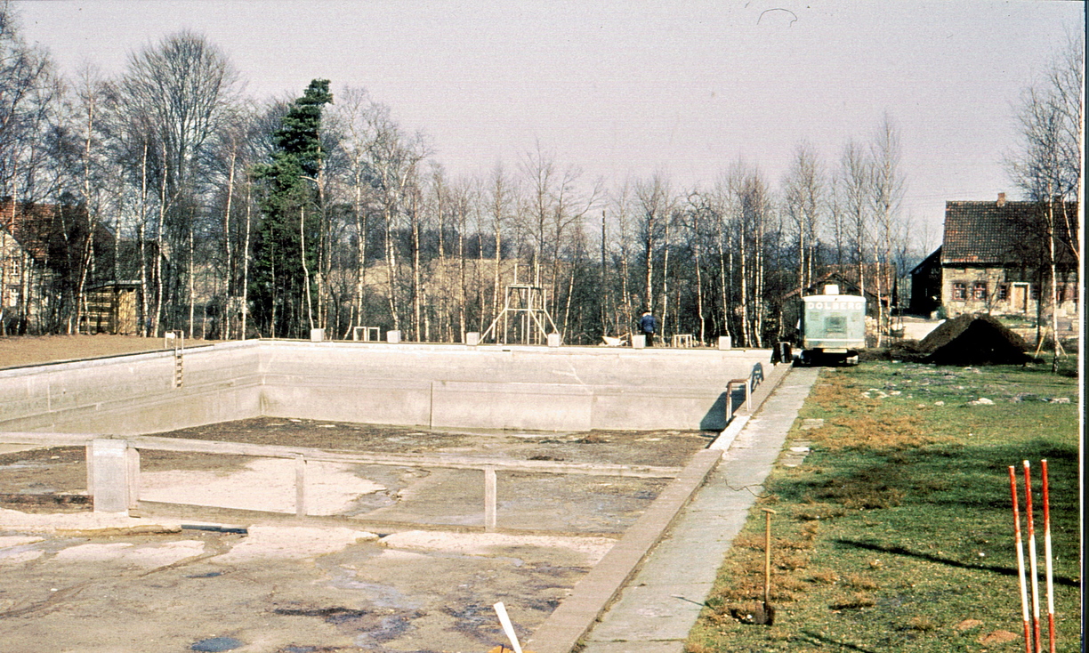 Freibad v. 1948 leer