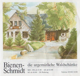 Bienenschmidt Anzeige 800-Jahr-Feier