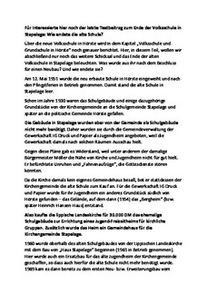 Ende der alten Schule Text