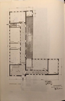 neue Schule 1951 Grundriss Erdgeschoss