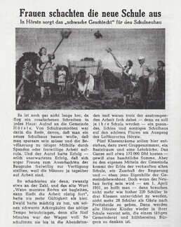 neue Schule Frauen schachten Schule aus