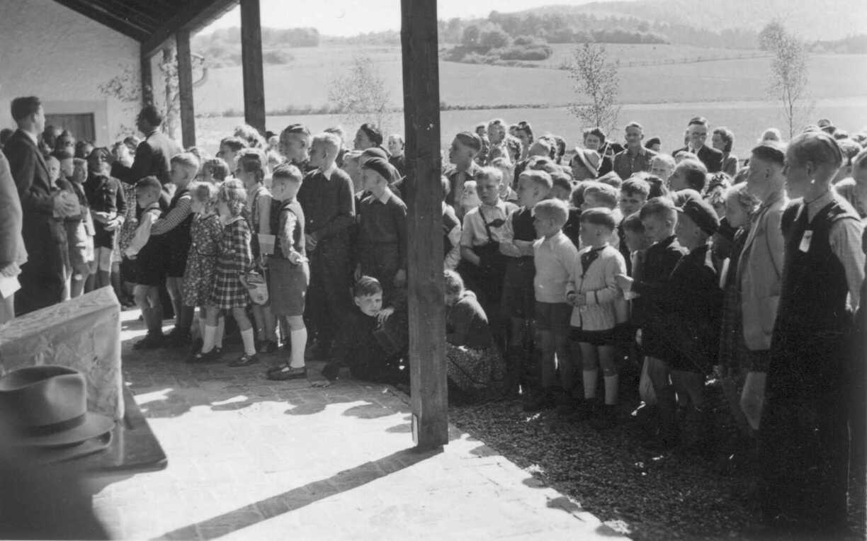 1951 - Einweihungsfeier Neue Schule Hörste