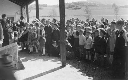 1951 - Einweihungsfeier Neue Schule Hörste