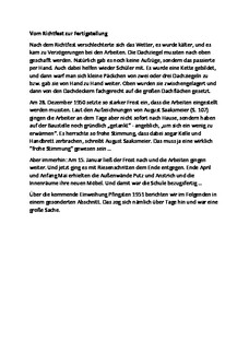 neue Schule vom Richtfest zur Feretigstellung