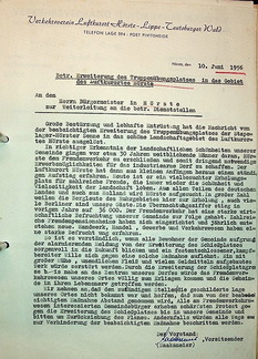 Erw. Truppenübungsplatz Schr. Verkehrsverein 10.6.1956