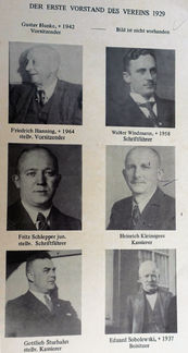 VV 1929 erster Vorstand