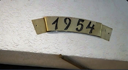 HHH 1954 Schild