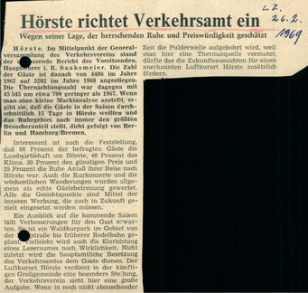 Besetzung Verkehrsamt LZ 26.2.1969