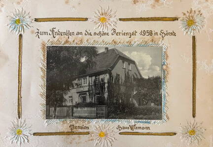 Haus Wiemann Ansichtskarte 1958