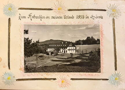 Bergheim Ansichtskarte 1958