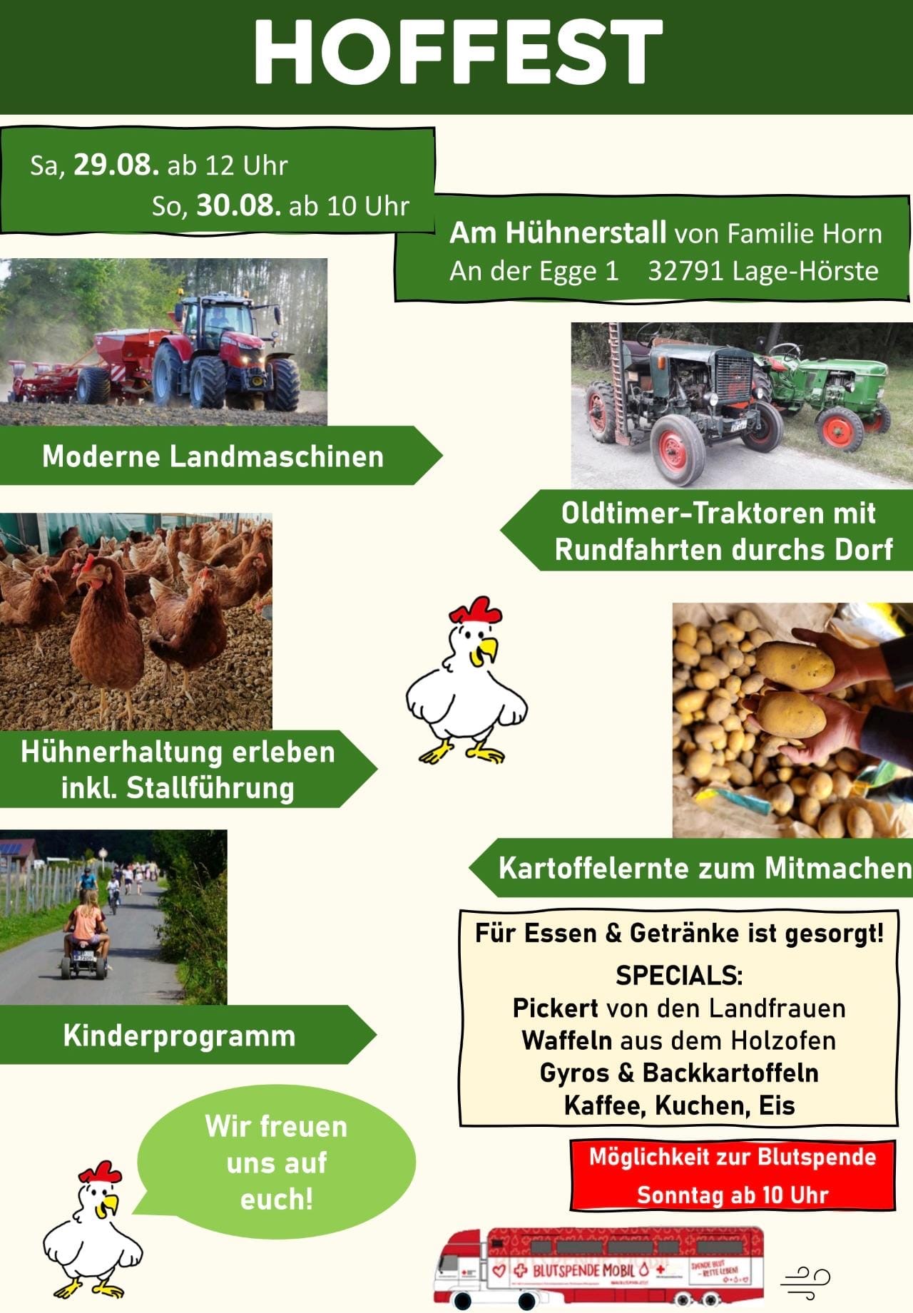 Hoffest bei Familie Horn